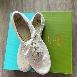 Kate Spade x Keds, Dancing Dot white Size 10